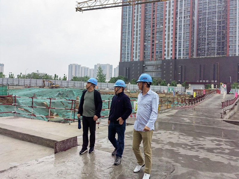 宏嘉公司工程部開(kāi)展“五一”節(jié)前各項(xiàng)目安全生產(chǎn)工作檢查